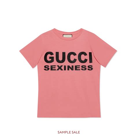 gucci sexiness t shirt womens|Gucci shirts for women cheap.